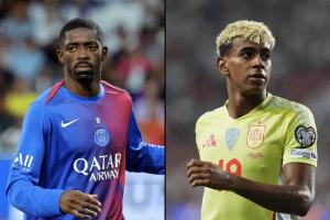 TA预测金球前10：登贝莱获奖亚马尔第2，萨拉赫第5帕尔默小麦上榜