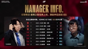 既生瑜何生亮？Homme指教战队再度取胜Tabe BO5战绩红米7胜2负