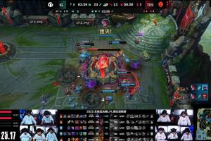 杀回来了！iG人头比总算上双  23-13击败TES小小找回一局