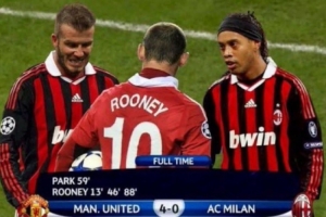 尴尬！邮报：费迪南德社媒吹鲁尼，结果发了一张p的图