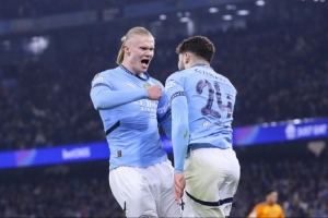 对阵摩纳哥上半场，哈兰德进球数比他成功传球的次数还要多