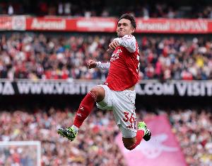 超级凌空斩！官方：苏维门迪战森林抽射进球当选英超9月最佳进球