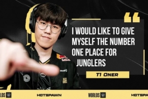 Oner：去年S赛我们是冠军且今年状态也很不错 选自己是最强打野