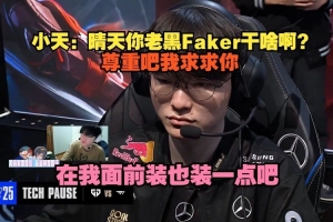 天：晴天你老黑Faker干啥？尊重吧我求求你 在我面前装也装一点吧