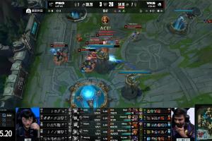 超大GAP！PSG首局25分钟惨遭平推，全场人头比3:26！